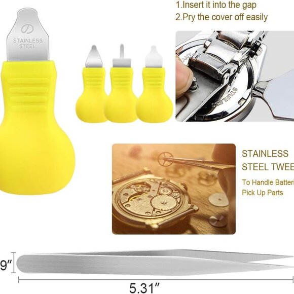 Watch Press Tool Set, Watch Repair Kit Professional with Everything - Picture 5 of 6